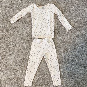 Toddler floral pajama set